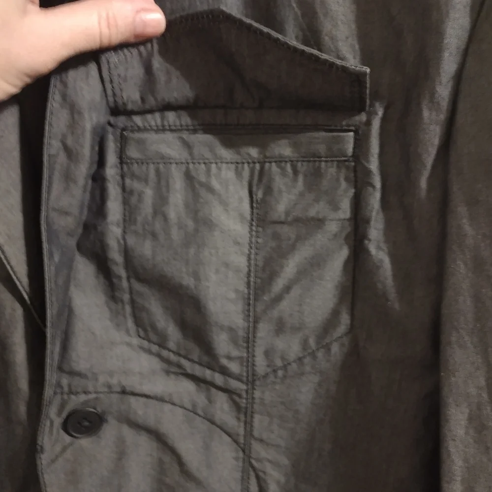 Armani Exchange Men's Charcoal Jacket (L) - Picture 6 of 11